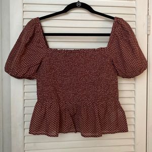 J. Crew size small like new ladies summer top